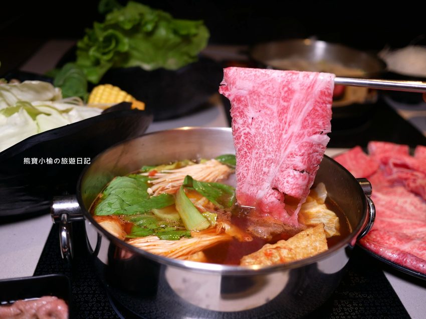 【桃園美食】 搭膳DaShan個人鍋物，中壢經國路夜店風餐廳，約會聚餐好選擇！日本鹿兒島A5和牛超好吃。 @熊寶小榆の旅遊日記