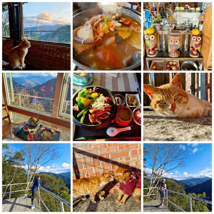 【新竹.尖石】宇老觀景台+魯壁一家人寵物友善餐廳超美景觀需預約