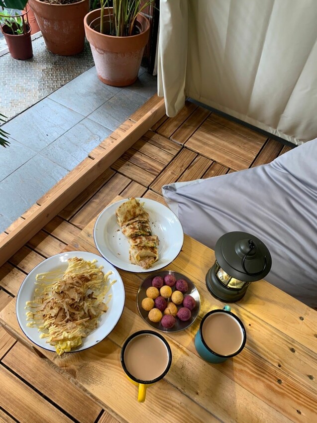 【台北】信義美食｜早安！一餅 露營風早餐蛋餅店 超豐盛大份量蛋餅 信義區永春站高cp值美食