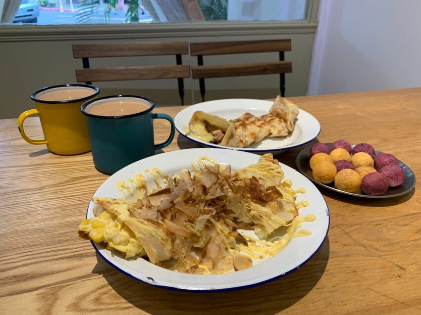【台北】信義美食｜早安！一餅 露營風早餐蛋餅店 超豐盛大份量蛋餅 信義區永春站高cp值美食