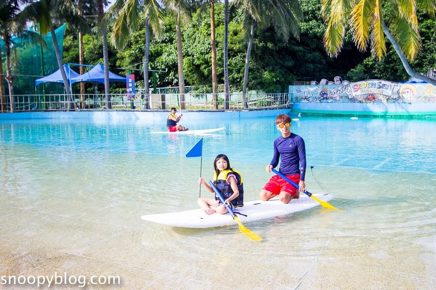 【墾丁親子飯店推薦】統一渡假村墾丁海洋體驗樂園～海洋主題房、兒童滑水道、SUP立式滑漿、沙灘滑索，一泊二食全包式渡假