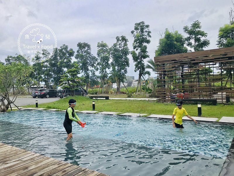 193線花園民宿｜景觀房、大空間、戲水池，靜謐的夜伴你入眠 @魚兒 x 牽手明太子的「視」界旅行