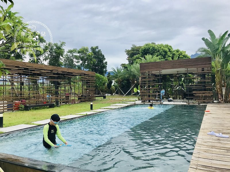 193線花園民宿｜景觀房、大空間、戲水池，靜謐的夜伴你入眠 @魚兒 x 牽手明太子的「視」界旅行