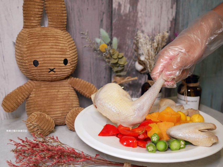 【台中北區美食】不吃不可鹹水雞,輕食好選擇,清爽少油隱藏版外送美食!台中必吃小吃推薦,內文附詳細菜單介紹。 @熊寶小榆の旅遊日記