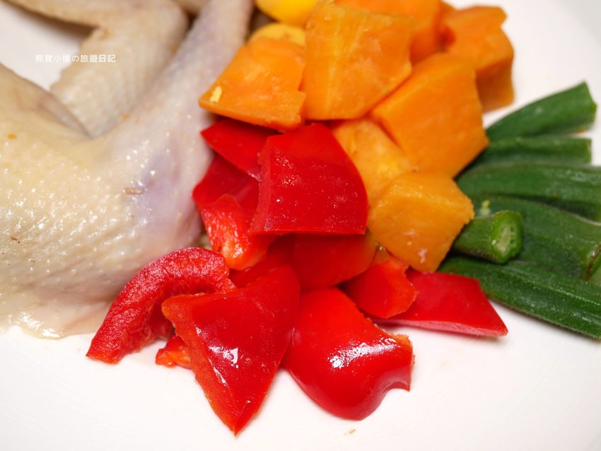 【台中北區美食】不吃不可鹹水雞,輕食好選擇,清爽少油隱藏版外送美食!台中必吃小吃推薦,內文附詳細菜單介紹。 @熊寶小榆の旅遊日記