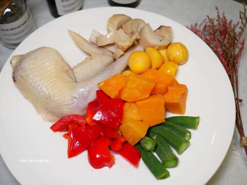 【台中北區美食】不吃不可鹹水雞,輕食好選擇,清爽少油隱藏版外送美食!台中必吃小吃推薦,內文附詳細菜單介紹。 @熊寶小榆の旅遊日記