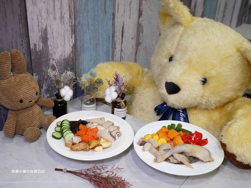 【台中北區美食】不吃不可鹹水雞,輕食好選擇,清爽少油隱藏版外送美食!台中必吃小吃推薦,內文附詳細菜單介紹。 @熊寶小榆の旅遊日記