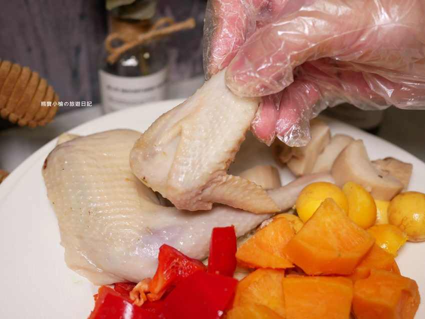 【台中北區美食】不吃不可鹹水雞,輕食好選擇,清爽少油隱藏版外送美食!台中必吃小吃推薦,內文附詳細菜單介紹。 @熊寶小榆の旅遊日記