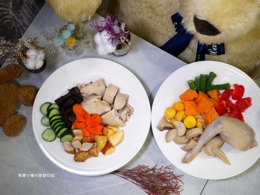 【台中北區美食】不吃不可鹹水雞,輕食好選擇,清爽少油隱藏版外送美食!台中必吃小吃推薦,內文附詳細菜單介紹。 @熊寶小榆の旅遊日記