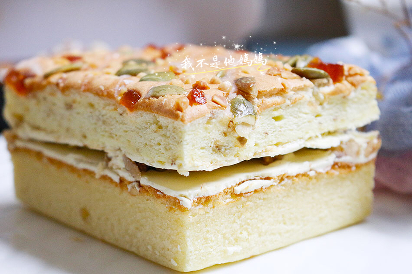 冠軍堅果禮盒Mini甜點工作室 媽媽手冊 彌月蛋糕試吃,媽媽手冊 彌月蛋糕,鹹肉鬆蛋糕,鹹甜肉鬆蛋糕,花生醬蛋糕推薦,手做花生醬蛋糕推薦,鹹乳酪蛋糕,蜂蜜堅果蛋糕,送禮 堅果禮盒