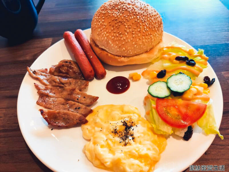 一起早午餐 里肌拼盤