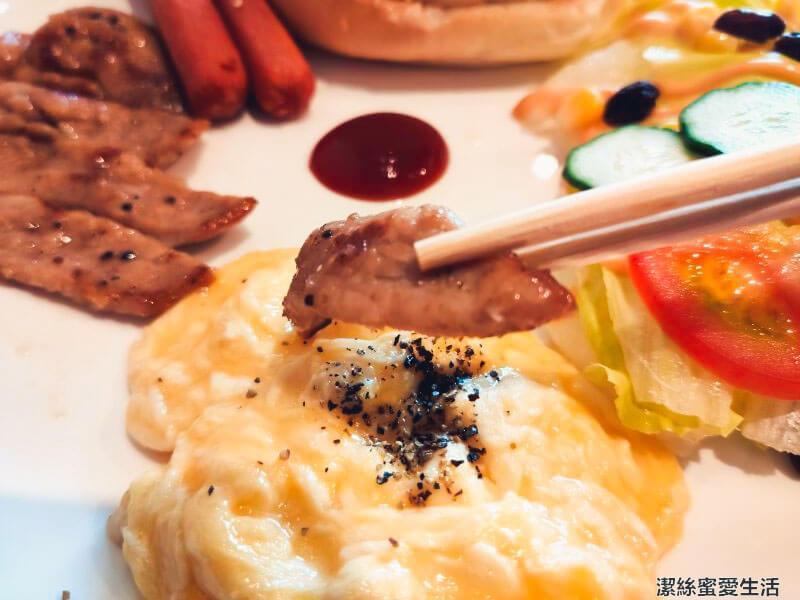 一起早午餐 里肌拼盤