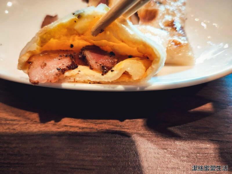 一起早午餐 鹹豬肉蛋餅