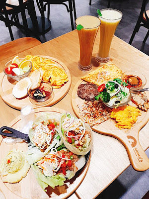 【台北大安區】平價早午餐推薦︰MAMAS鐵鍋早午餐,菜單推薦、必吃料理三明治、瑪芬、捲餅、烘蛋等,捷運科技大樓