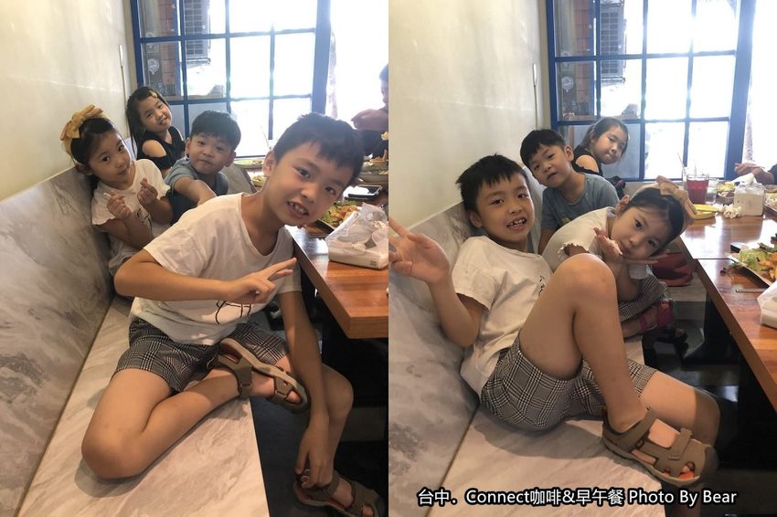 【台中】「Connect咖啡&早午餐，有正港鹹酥雞入菜的大份量早午餐（咖哩飯/歐姆蛋/手工烤餅/台灣大道上/近新光三越.大遠百）」