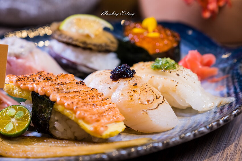 【台中日本料理】小鮨食事│高CP值平價日料，創意握壽司丼飯，厚切生魚片超新鮮！ - 貪吃猴的幻想