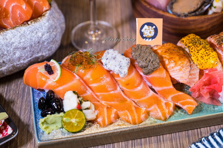 【台中日本料理】小鮨食事│高CP值平價日料，創意握壽司丼飯，厚切生魚片超新鮮！ - 貪吃猴的幻想