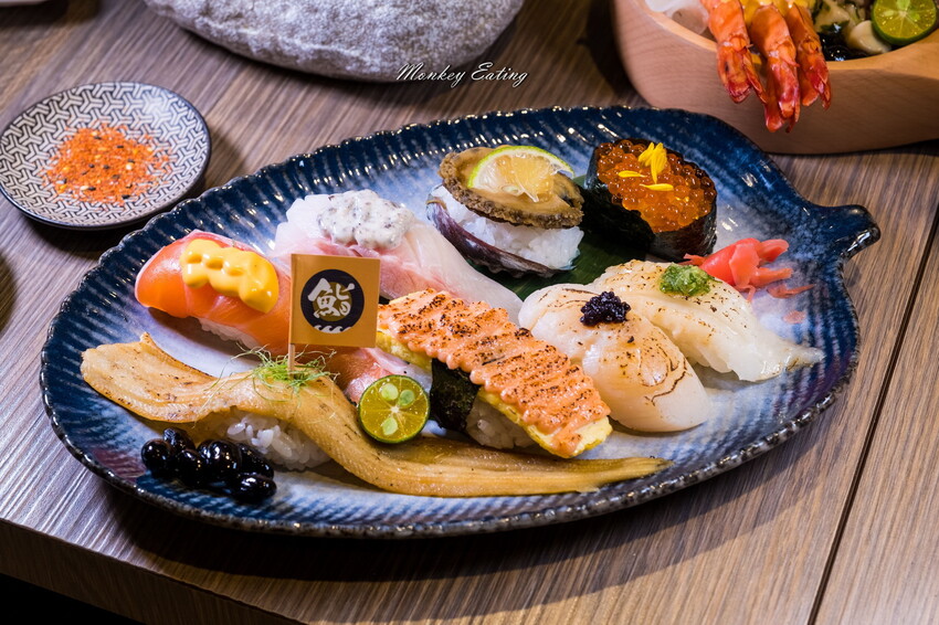 【台中日本料理】小鮨食事│高CP值平價日料，創意握壽司丼飯，厚切生魚片超新鮮！ - 貪吃猴的幻想