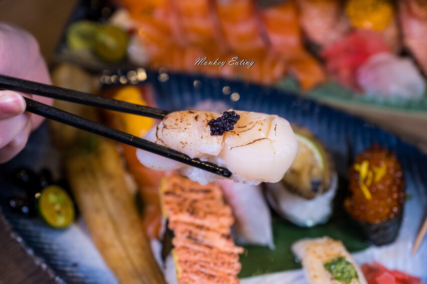 【台中日本料理】小鮨食事│高CP值平價日料，創意握壽司丼飯，厚切生魚片超新鮮！ - 貪吃猴的幻想