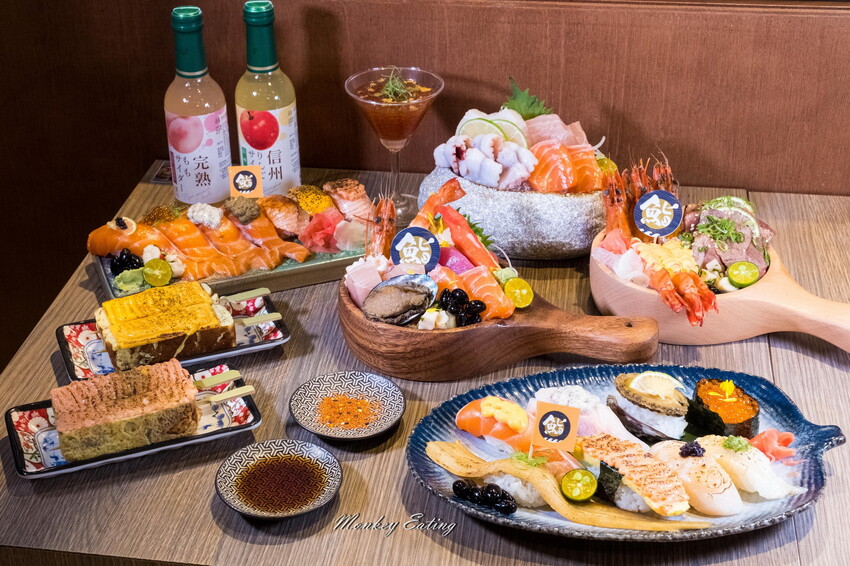 【台中日本料理】小鮨食事│高CP值平價日料，創意握壽司丼飯，厚切生魚片超新鮮！ - 貪吃猴的幻想