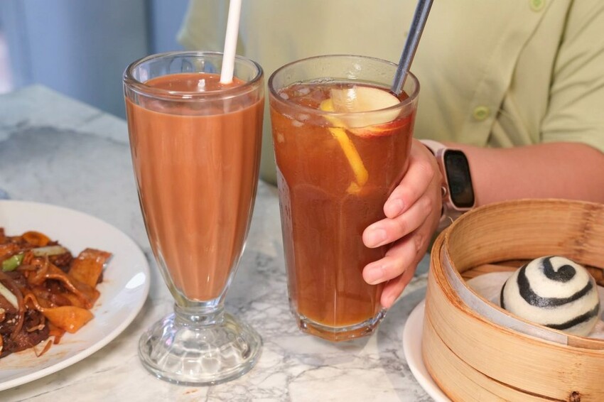 荷李活茶街 HOLLYWOOD STREET｜台北東區排隊創意港式料理，在Threads上爆紅的珍珠漏奶華! - 肉依小姐吃什麼