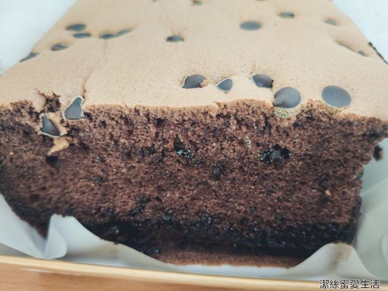 初蛋糕 巧克力切面