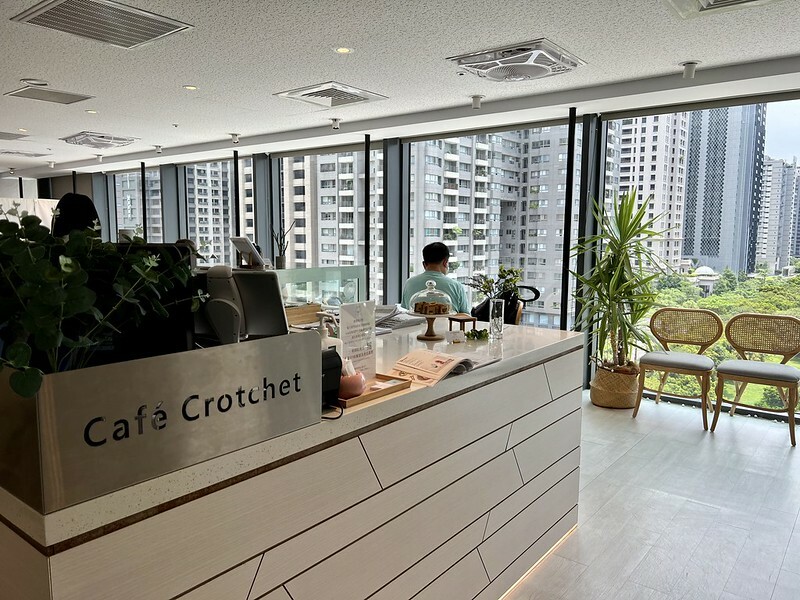 【台灣，台中市，西屯區】坐擁豪宅視野的堁夏咖啡 Café Crotchet。（台中咖啡廳/台中國家歌劇院美食A