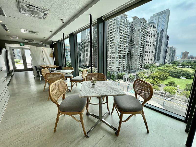 【台灣，台中市，西屯區】坐擁豪宅視野的堁夏咖啡 Café Crotchet。（台中咖啡廳/台中國家歌劇院美食A