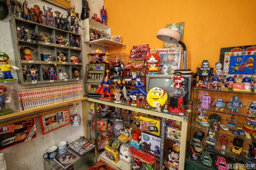 花蓮50年老屋咖啡廳擺滿懷舊古物 2樓風格超清新 雨田一二樓 真心好拍 文青必點日式布丁 蘋果派 手沖咖啡