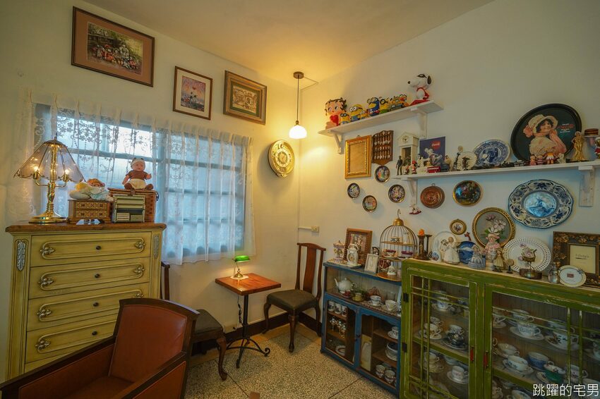 花蓮50年老屋咖啡廳擺滿懷舊古物 2樓風格超清新 雨田一二樓 真心好拍 文青必點日式布丁 蘋果派 手沖咖啡