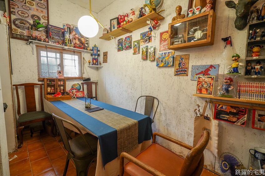 花蓮50年老屋咖啡廳擺滿懷舊古物 2樓風格超清新 雨田一二樓 真心好拍 文青必點日式布丁 蘋果派 手沖咖啡