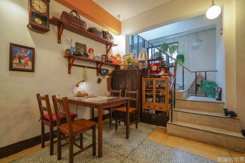 花蓮50年老屋咖啡廳擺滿懷舊古物 2樓風格超清新 雨田一二樓 真心好拍 文青必點日式布丁 蘋果派 手沖咖啡