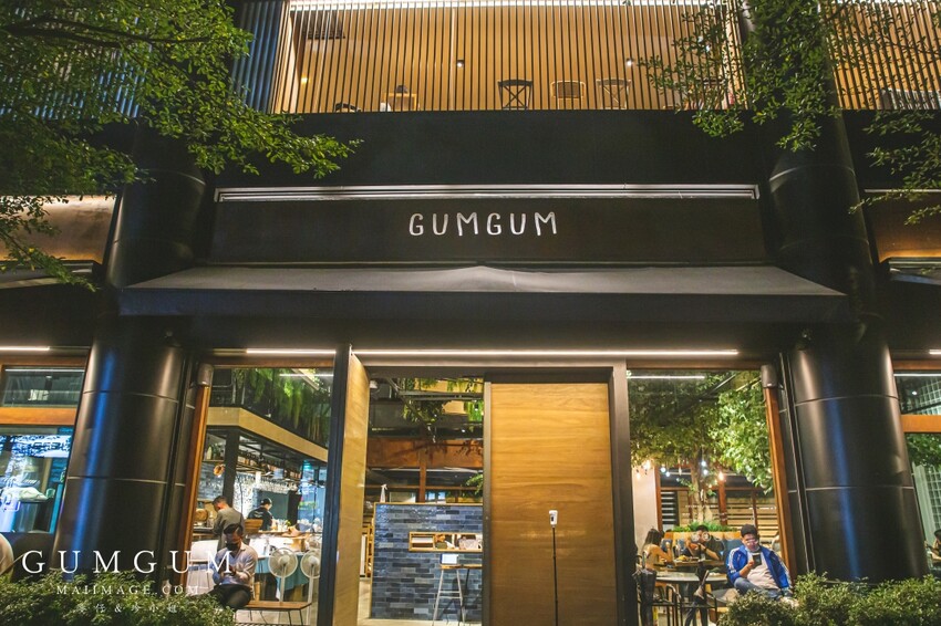 台北內湖美食｜GUMGUM NOT ONLY BEER & WINGS 雞翅啤酒吧內科店～內湖最美的戶外露營風餐酒館、超美的森林