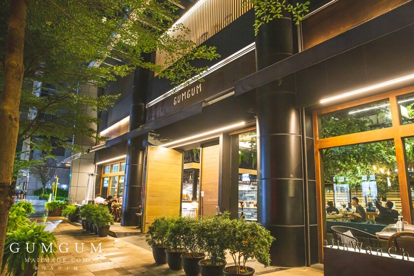 台北內湖美食｜GUMGUM NOT ONLY BEER & WINGS 雞翅啤酒吧內科店～內湖最美的戶外露營風餐酒館、超美的森林