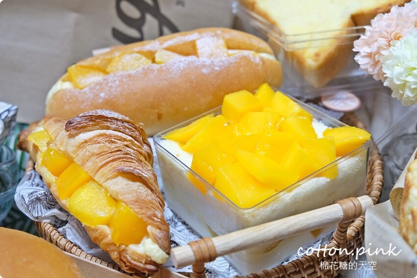 台中少見焙茶巴斯克蛋糕上架!糖印麵包芒果季商品、日本布丁同步推出 - 棉花糖的天空