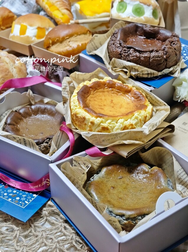 台中少見焙茶巴斯克蛋糕上架!糖印麵包芒果季商品、日本布丁同步推出 - 棉花糖的天空