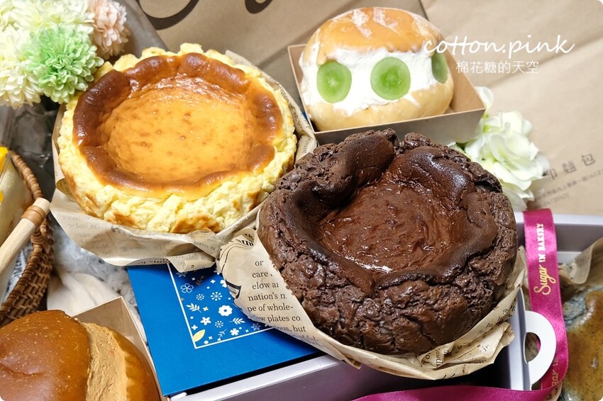 台中少見焙茶巴斯克蛋糕上架!糖印麵包芒果季商品、日本布丁同步推出 - 棉花糖的天空