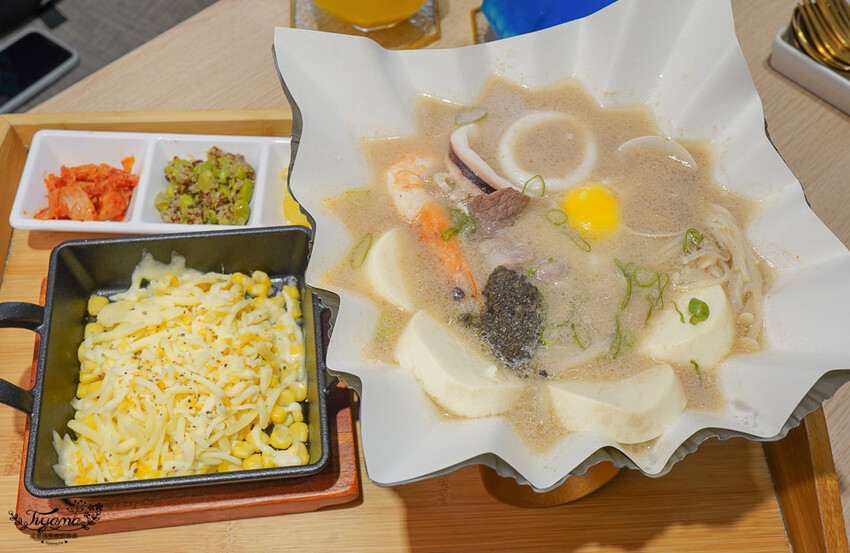 台南網美餐廳|丸飯食事處,全新料理「紙豆腐鍋」登場囉!! @緹雅瑪 美食旅遊趣