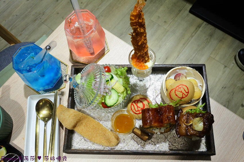 台南市中西區台南美食【丸飯食事處】丸碰餅結合烤鰻魚和東坡肉玉子燒太可愛又好吃│北門商圈│中西區美食