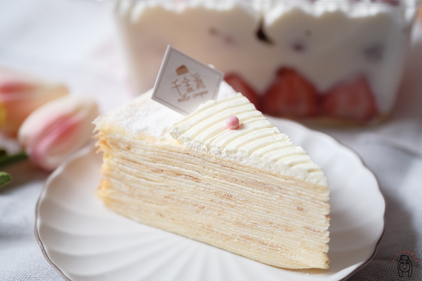 台南安平甜點|千金派,台南草莓季必吃!秋冬限定夢幻甜點草莓珠寶盒、千層蛋糕,只賣10月到1月!