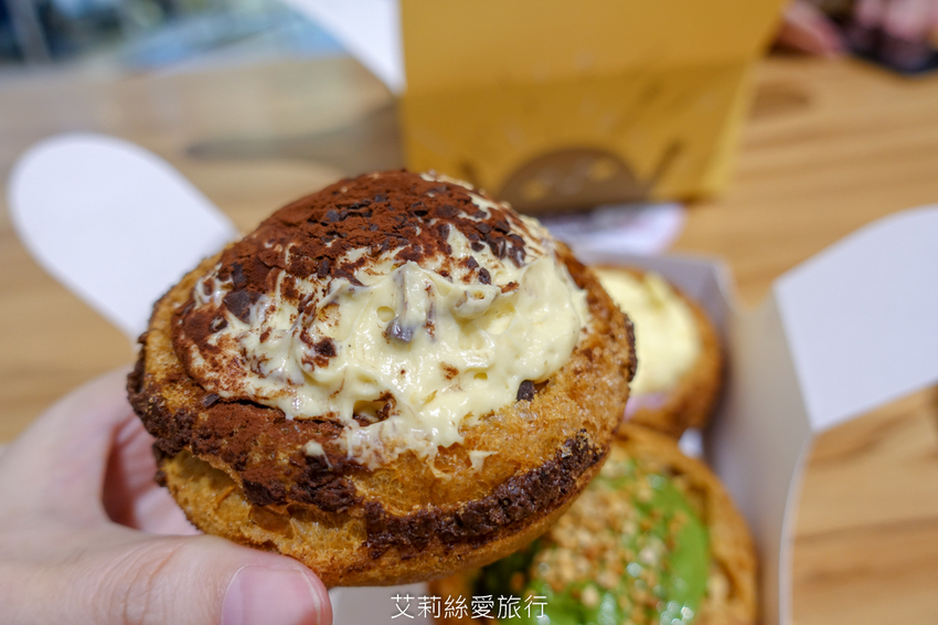 下午茶伴手禮推薦 品。好乳酪蛋糕 多層次爆餡酥脆泡芙 日本北海道乳酪重乳酪蛋糕 幸福美味少女心噴發 - 艾莉絲愛旅行