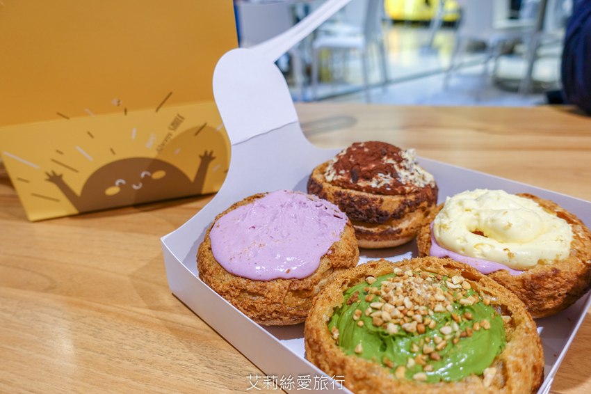 下午茶伴手禮推薦 品。好乳酪蛋糕 多層次爆餡酥脆泡芙 日本北海道乳酪重乳酪蛋糕 幸福美味少女心噴發 - 艾莉絲愛旅行