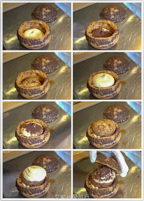 下午茶伴手禮推薦 品。好乳酪蛋糕 多層次爆餡酥脆泡芙 日本北海道乳酪重乳酪蛋糕 幸福美味少女心噴發 - 艾莉絲愛旅行