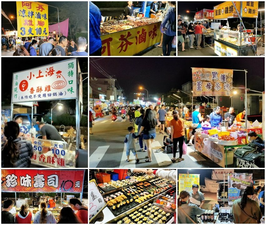 【東港夜市攻略】屏東必逛! 超過600公尺、上百攤商美食古早味!