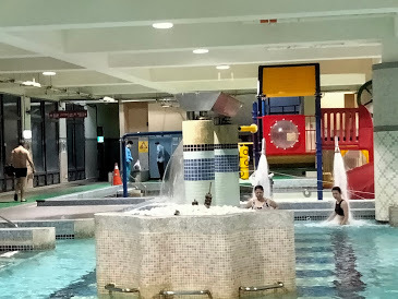 桃園市垃圾焚化廠-焚化爐回饋游泳池-位於內定國小旁.有九個里可免費入池