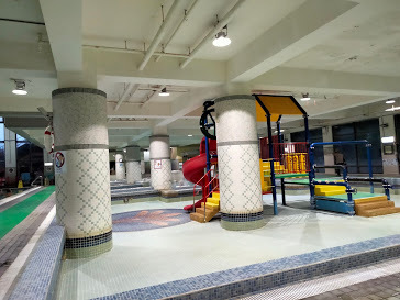 桃園市垃圾焚化廠-焚化爐回饋游泳池-位於內定國小旁.有九個里可免費入池