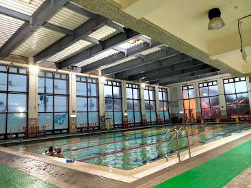 桃園市垃圾焚化廠-焚化爐回饋游泳池-位於內定國小旁.有九個里可免費入池