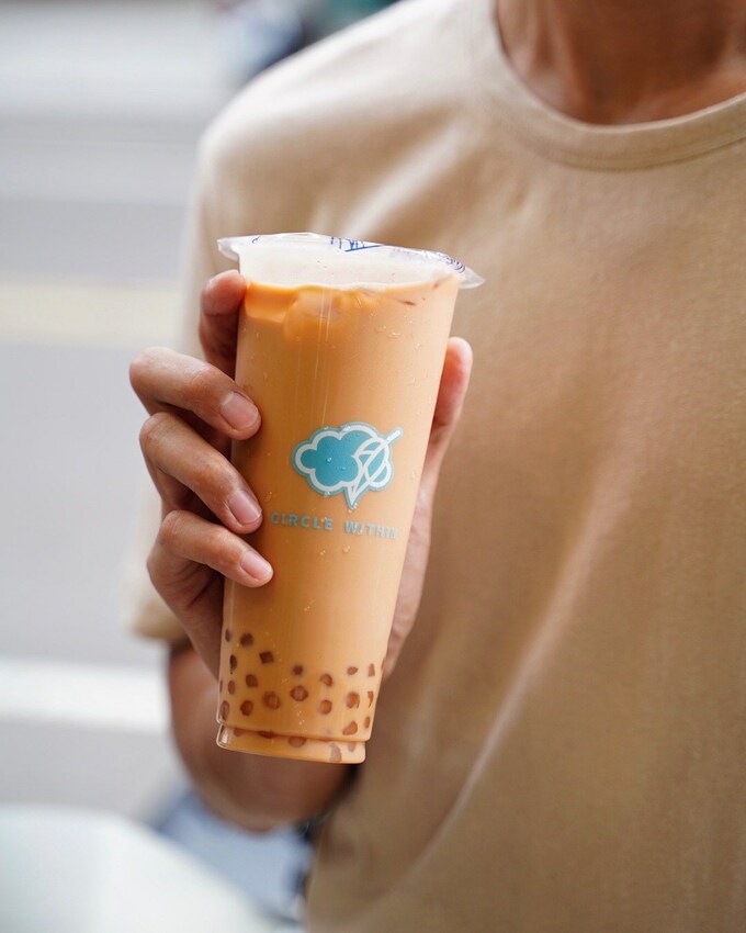 【圈圈微森-竹北三民店】新竹最愛的手搖飲料店『圈圈微森 Circle Within』也插旗竹北啦!還推出了全新的小雲朵芝士奶蓋系列~