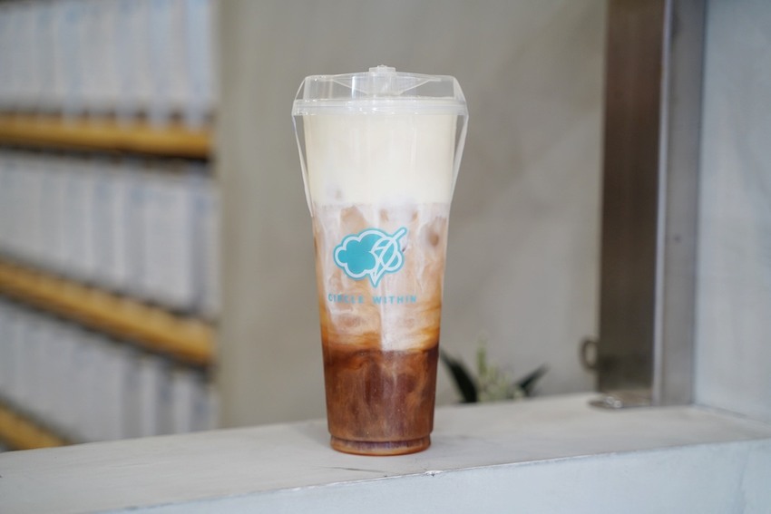 【圈圈微森-竹北三民店】新竹最愛的手搖飲料店『圈圈微森 Circle Within』也插旗竹北啦!還推出了全新的小雲朵芝士奶蓋系列~