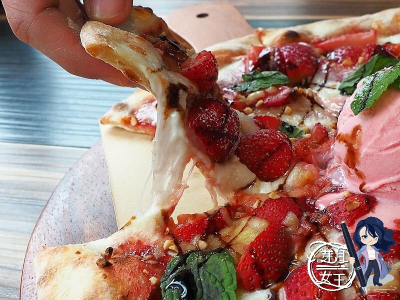 15盎司牛排,中茂新天地美食,好拍照,帕朵拉義式餐廳,桃園下午茶,桃園披薩,桃園美食,桃園藝文特區美食,素食,網美,義大利麵,草莓披薩 @民宿女王芽月-美食.旅遊.全台趴趴走